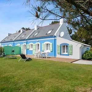  Hébergement de vacances Maison De 6 A A 500 M De La Avec Jardin Clos Et Wifi